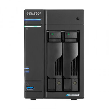 Asustor Lockerstor 2 Gen2-AS6702T / 2x 3.5" SATA / 4x M.2 NVMe / Celeron N5105 2.0GHz / 4GB RAM / 8GB eMMC / 2x 2.5GLAN