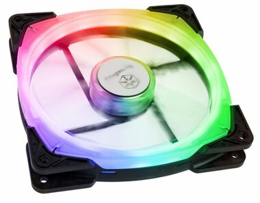 SilverStone FW142-RGB černá / 140mm / 23.33 dB @ 1500 RPM / 4-pin PWM