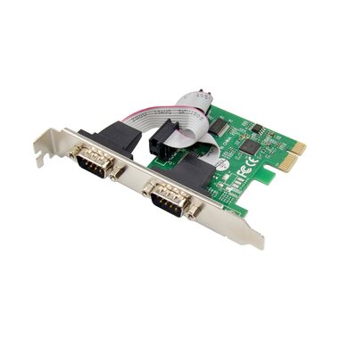 MicroConnect PCI Express ASIX AX99100 2S DB9 Serial RS232-Port