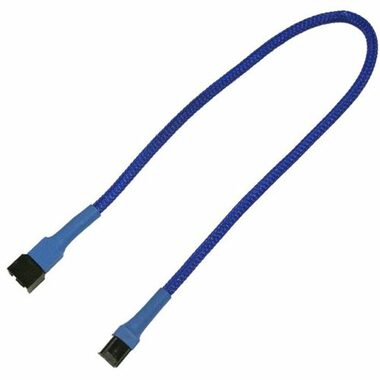 Nanoxia NX3PV30B prodlužovací kabel 3-pin Molex 30cm modrá / 9-2-000