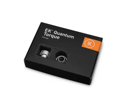 EKWB EK-Quantum Torque 6-Pack HDC 12 - Satin Titanium / G1|4" na 12mm OD / saténová / 6ks