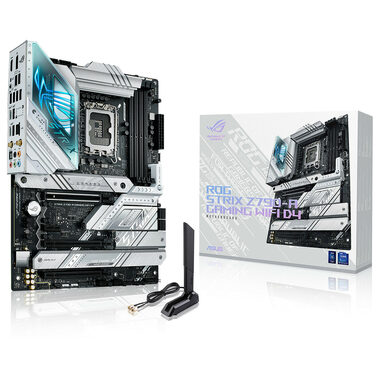 ASUS ROG STRIX Z790-A GAMING WIFI D4 / Z790 / LGA 1700 / 4x DDR4 / PCIEx16 / 1x 2.5GLAN / Wi-Fi / ATX