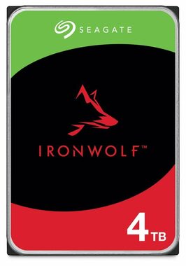 Seagate IronWolf 4TB / HDD / 3.5" SATA III / 5 400 rpm / 256MB cache / pro NAS / 3y