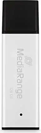 MediaRange MR1902 128GB stříbrná / Flash Disk / USB 3.0