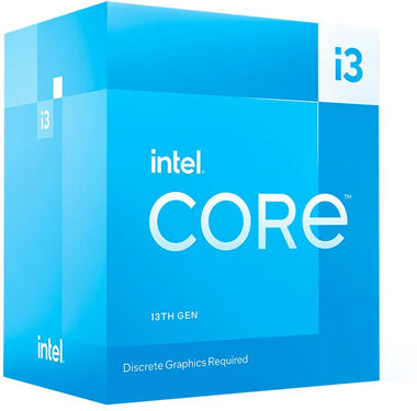 Intel Core i3-13100F @ 3.4GHz / TB 4.5GHz / 4C8T / L2 5MB / Bez VGA / 1700 / Raptor Lake / 58W