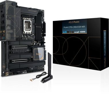ASUS ProArt Z790-CREATOR WIFI / Z790 / LGA 1700 / 4x DDR5 / PCIE 5.0 / 1x 2.5GLAN / Wi-Fi / ATX