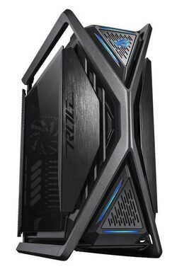 ASUS ROG HYPERION černá / bez zdroje / E-ATX / 4x USB-A 3.2 & 2x USB-C  3.2 / průhledá bočnice