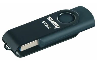 Hama Flash Drive Rotate 64 GB modrá / USB 3.0 / 70 MB/s