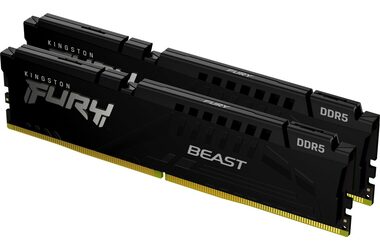 Kingston Fury Beast Black 16GB (2x8GB) DDR5 5600MHz EXPO / CL36 / DIMM / On-Die ECC / EXPO / XMP / 1.25V