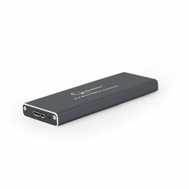 Gembird EE2280-U3C-03 stříbrná / externí box / 22mm / hliníkový / USB 3.1
