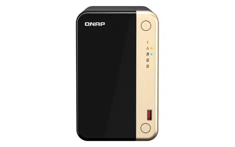 QNAP TS-264-8G / Intel Celeron N5095 2.9GHz / 8GB RAM DDR4 / 2x 3.5" SATA / 2 x M.2 / 2x 2.5GLAN