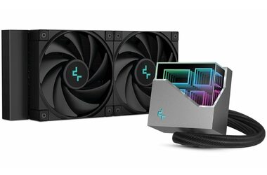 DEEPCOOL LT520 / komplet vodního chlazení / 2x 120mm /  ARGB / TDP 280W