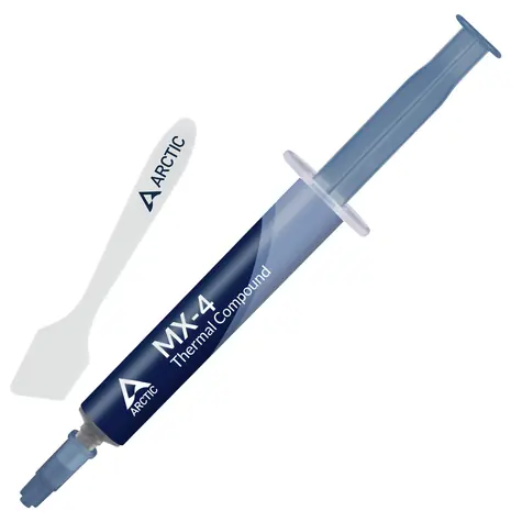 ARCTIC MX-4  - 4g + špachtle /  teplovodivá pasta / Vodivost 8.5W-mK / Viskozita 870P / Hustota 2.50g-cm3