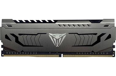 Patriot Viper Steel 16GB (1x16GB) 3600MHz stříbrná / DIMM / DDR4 / CL18 / XMP / Non-ECC / Unbuffered / 1.35 V