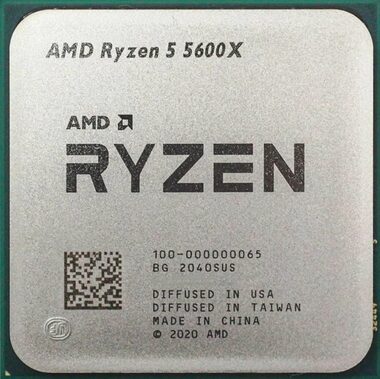 AMD RYZEN 5 5600X @ 3.7GHz - TRAY / Turbo 4.6GHz / 6C12T / L1 192kB L2 3MB L3 32MB / AM4 / Zen 3 / 65W