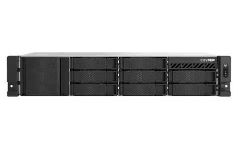 QNAP TS-855eU-8G / Intel Atom 2.8GHz / 8GB RAM / 8x 3.5" SATA / 1x 2.5GLAN / 2U