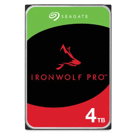 Seagate IronWolf Pro 4TB / HDD / 3.5" / SATA III / 7200 RPM / 256MB cache 