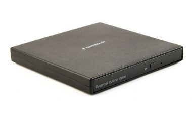 Gembird DVD-USB-04 černá / Externí DVD/CD mechanika / USB