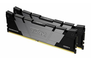 Kingston FURY Renegade Black 64GB (2x 32GB) DDR4 3600MHz / CL18 / DIMM / 1.35V / Non-ECC / Un-Registered