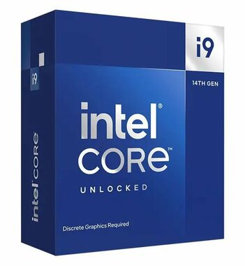 Intel Core i9-14900KF @ 3.2GHz / TB 6GHz / 24C32T / L3 36MB / Bez VGA / Raptor Lake Refresh / 253W