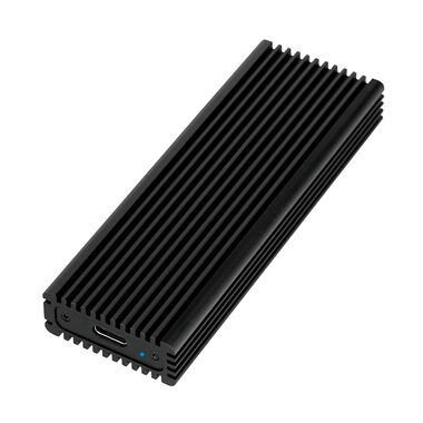 LogiLink UA0346 černá / Pouzdro na M.2 SSD / 30-80mm / USB-C 3.2