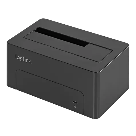 LogiLink QP0027 černá / Dokovací stanice na 2.5 & 3.5" disky / USB 3.1 Gen2 / SATA III