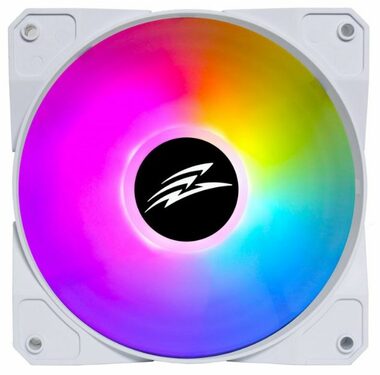 EVOLVEO 12FS ventilátor 120mm bílý rám / ARGB / Slave