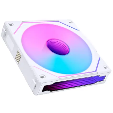 Lian Li UNI FAN SL-INF 120 ARGB Reverse Blade PWM bílá / 120 mm ARGB / 32 dB @ 200-2100 RPM / 4-pin