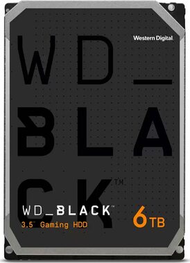 WD Black 6TB / HDD / 3.5" SATA III / 7 200 rpm / 64MB cache / 5y