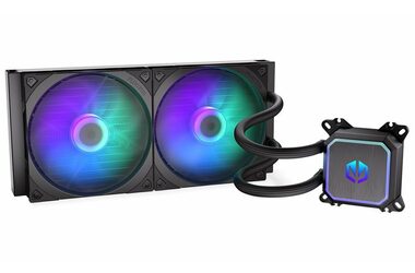 Endorfy Navis F280 ARGB / vodní chlazení / 250-1800 RPM / 310 x 140 x 28 mm