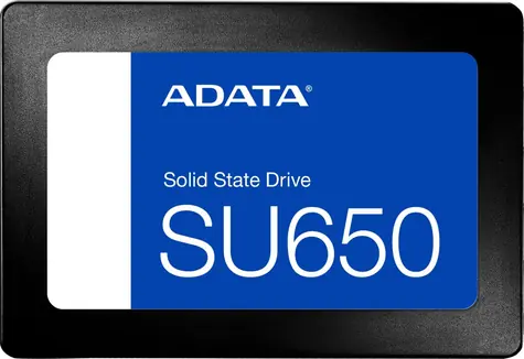 ADATA SU650 1TB / SSD / 2.5" / SATA III / čtení: 520MBps / zápis: 450MBps / MTBF: 2mh
