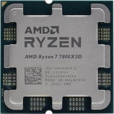 AMD RYZEN 7 7800X3D @ 4.2GHz - TRAY / Turbo 5.0GHz / 8C16T / L2 8MB L3 96MB / AM5 / Zen 4 / 120W