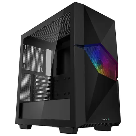 DEEPCOOL CYCLOPS černá / ATX / USB 3.2 / 1x 120mm / bez zdroje / průhledná bočnice