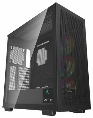 DEEPCOOL MORPHEUS ARGB černá / E-ATX / USB 3.0 / USB-C / 3x 140mm / bez zdroje / průhledná bočnice