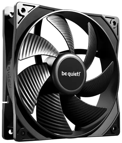 be quiet! Pure Wings 3 120mm PWM černá / 120mm / Rifle Bearing / 25.5dB @ 1600RPM / 49.9CFM / 4-pin PWM
