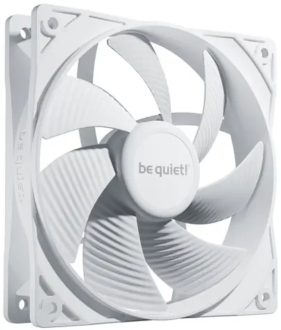 be quiet! Pure Wings 3 120mm PWM bílá / 120mm / Rifle Bearing / 25.5dB @ 1600RPM / 49.9CFM / 4-pin PWM