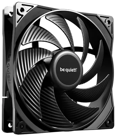 be quiet! Pure Wings 3 120mm PWM high-speed černá / 120mm / Rifle Bearing / 30.9dB @ 2100RPM / 59.6CFM / 4-pin PWM