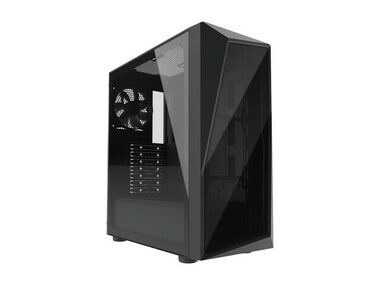 Cooler Master CMP520L černá / ATX / 1x USB-A 2.0 & 1x USB-A 3.1 / 1x 120mm / bez zdroje / průhledná bočnice