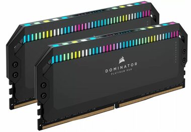 Corsair Dominator Platinum RGB 64GB (2x 32GB) DDR5 6600Mhz / CL32 / DIMM / XMP 3.0