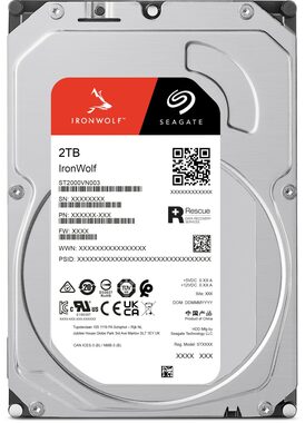 Seagate IronWolf HDD 2TB / interní / 3.5" / 256MB cache / 5400RPM