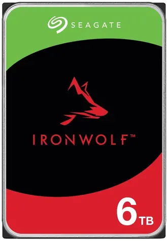 Seagate IronWolf NAS 6TB / HDD / 3.5" / SATA III / 5 400 rpm / 256MB cache / 3y 
