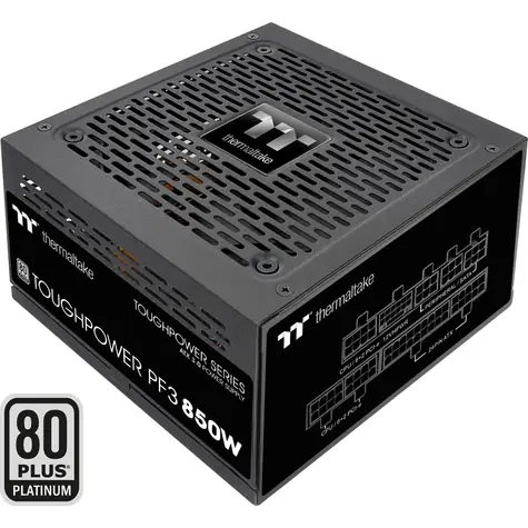 THERMALTAKE Toughpower PF3 850W černá / ATX / 850W / 120mm ventilátor / 80PLUS Platinum / modulární