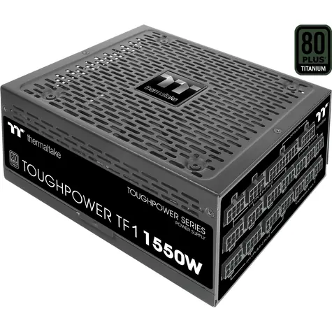 THERMALTAKE TF1 1550W černá / ATX / 1550W / 140mm ventilátor / 80PLUS Titanium / modulární  / doprodej