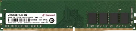 Transcend 8GB (1x8GB) 2666MHz / U-DIMM / DDR4 / CL19 / 1.2V / 1Rx16