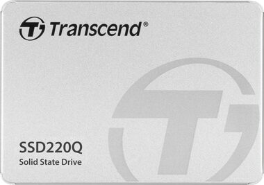 Transcend SSD220Q 1TB / 2.5" SATA III / RW: 550/500 MBps / IOPS: 57K/79K / MTBF 2.0mh / 3y