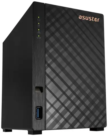 Asustor NAS AS1102TL / 2x 3.5" SATA / Realtek RTD1619B / 1GB / USB 2.0 x1 / USB 3.2 Gen1 x1