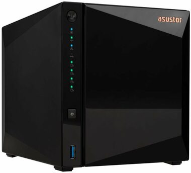 Asustor Drivestor 4 Pro AS3304T v2 / 4x 3.5" SATA / Realtek RTD1619B / 2GB / 2.5GbE x1 / USB3.2 Gen1 x3 