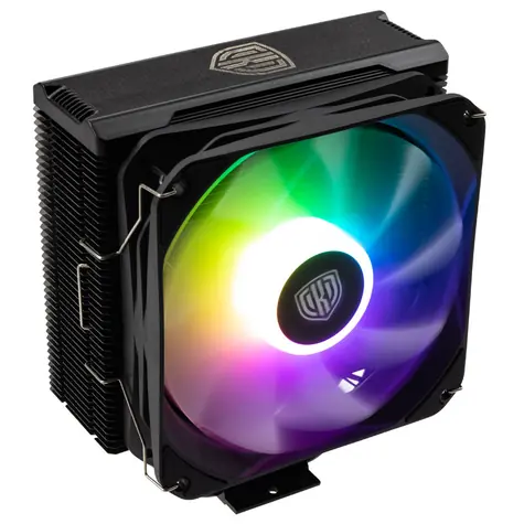 Kolink Umbra EX180 ARGB černá / chladič CPU / 120 mm / 1800 RPM @ 26.6 dB / 73.57 CFM / TDP 180W