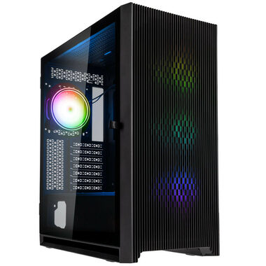 Kolink Unity Lateral ARGB černá / E-ATX / 1x USB-A 3.0 / 1x USB-C / 4x 120mm / bez zdroje / průhledná bočnice