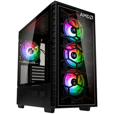 Kolink Observatory Y AMD SE ARGB černá / E-ATX / 2x USB-A 3.1 / USB-A 2.0 / USB-C 3.1 / 3x 120mm / 1x 140mm / bez zdroje